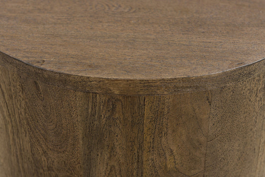 HARBOR ROUND END TABLE - Varnish & Vibe