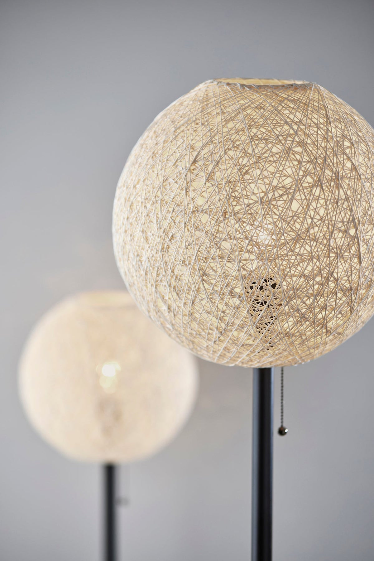 MALIBU 24" ANTIQUED BRONZE METAL CANDLESTICK TABLE LAMP WITH OFF WHITE GLOBE SHADE - Varnish & Vibe