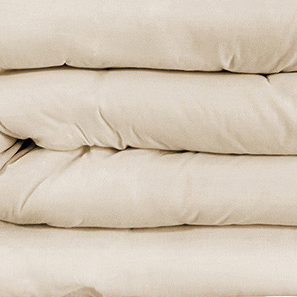 HERMOSA 1200 TC IVORY QUEEN DUVET COVER SET - Varnish & Vibe