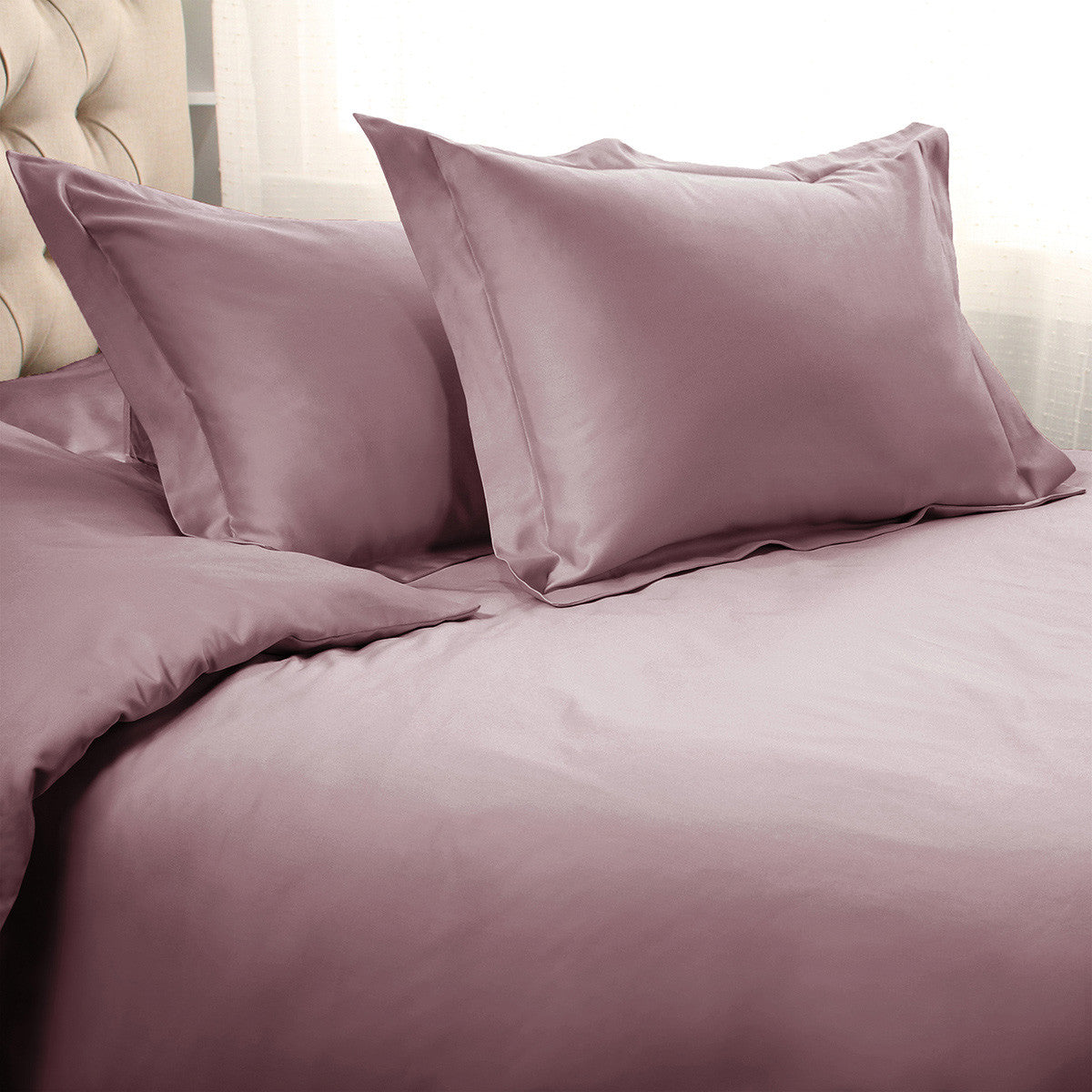 HERMOSA 1200 TC PURPLE KING DUVET COVER SET - Varnish & Vibe