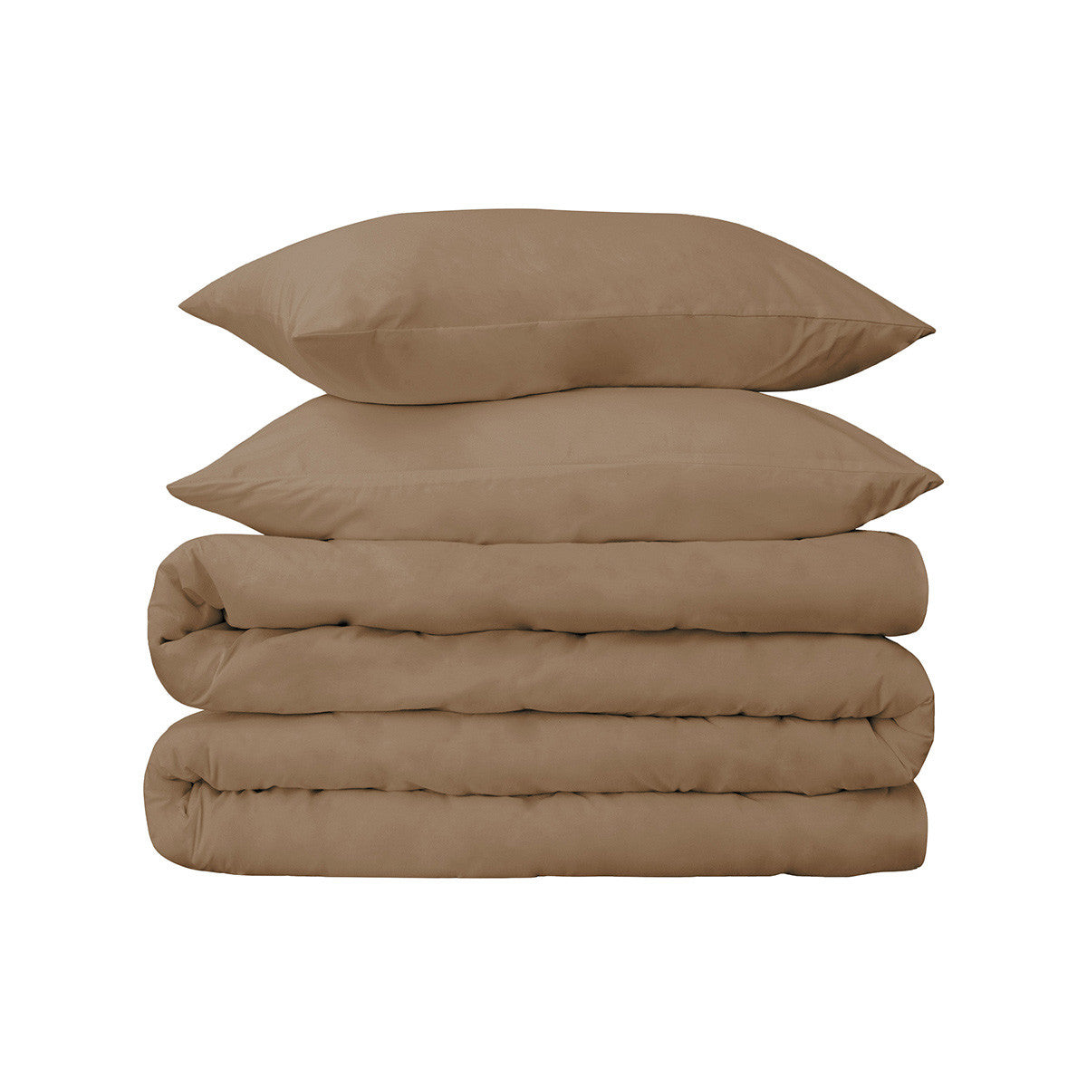 OCEAN 650 TC TAUPE QUEEN DUVET COVER SET