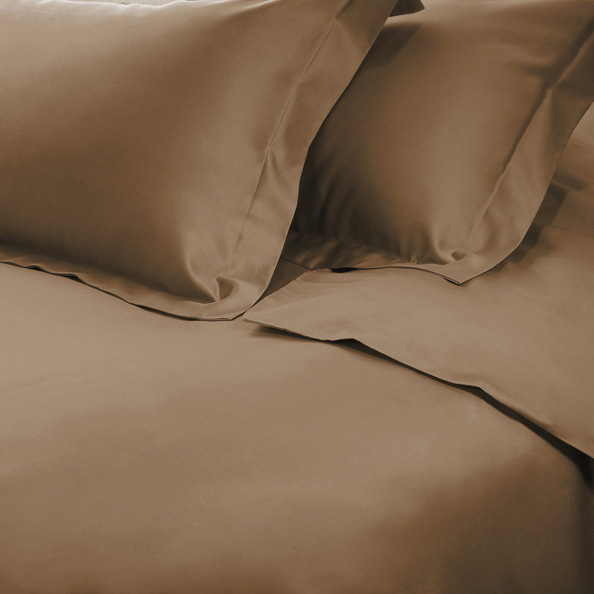 OCEAN 650 TC TAUPE QUEEN DUVET COVER SET