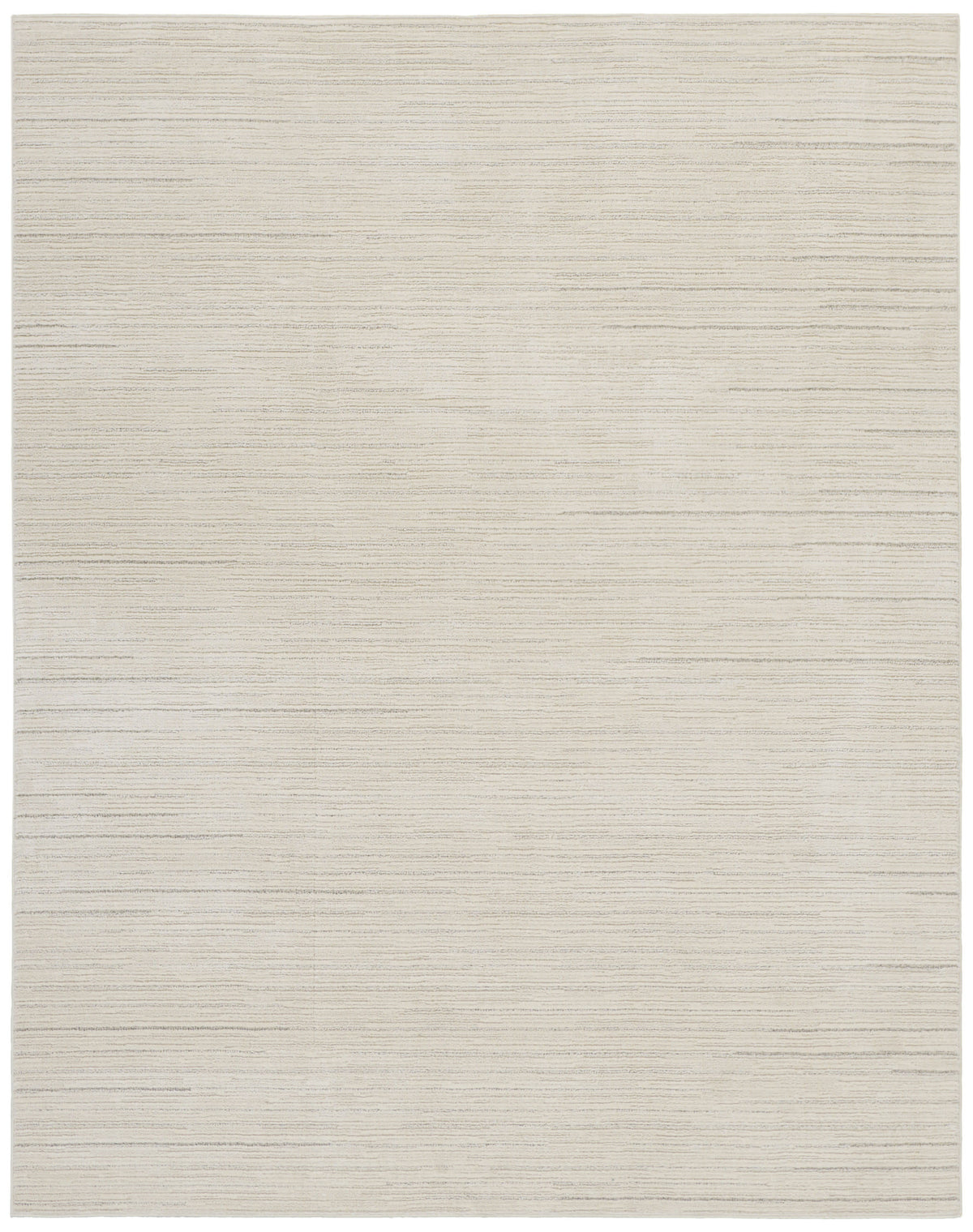 8' X 10' GRAY AND IVORY ABSTRACT AREA RUG - Varnish & Vibe