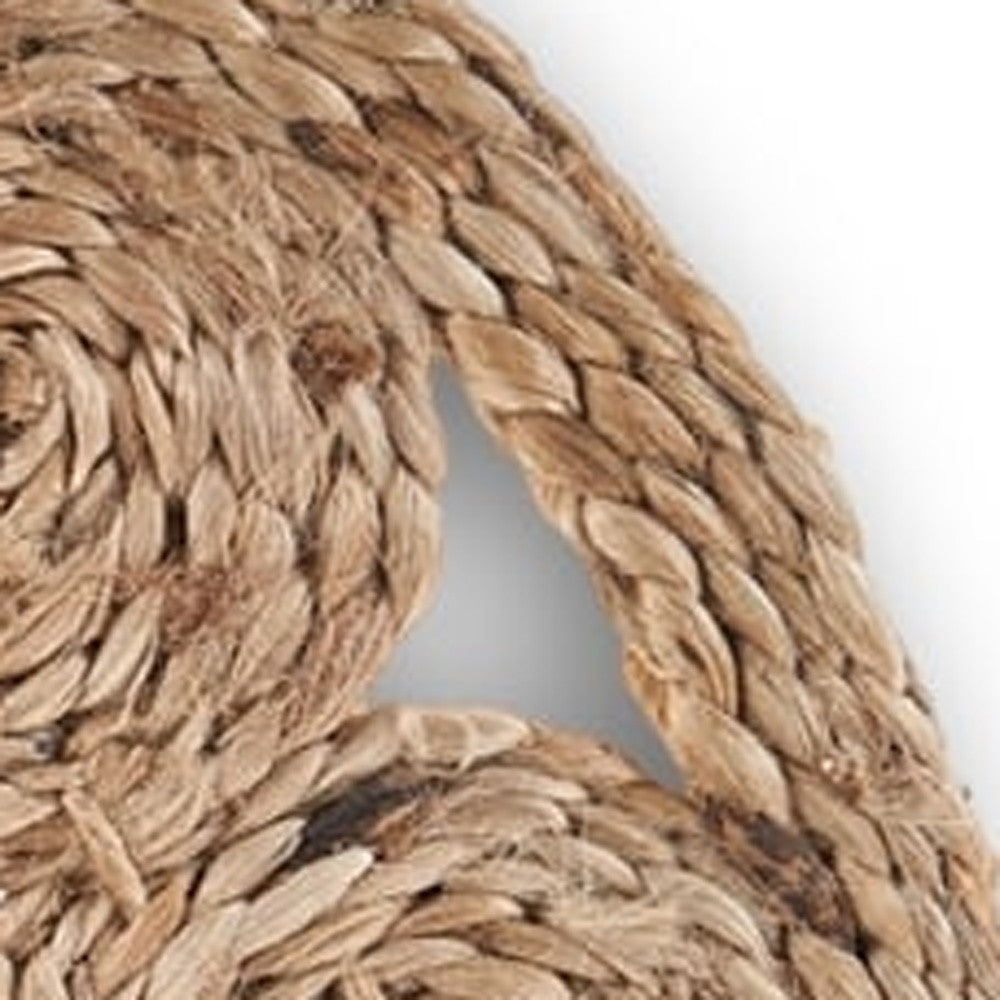 REDONDO SET OF TWO JUTE ROUND PLACEMATS - Varnish & Vibe