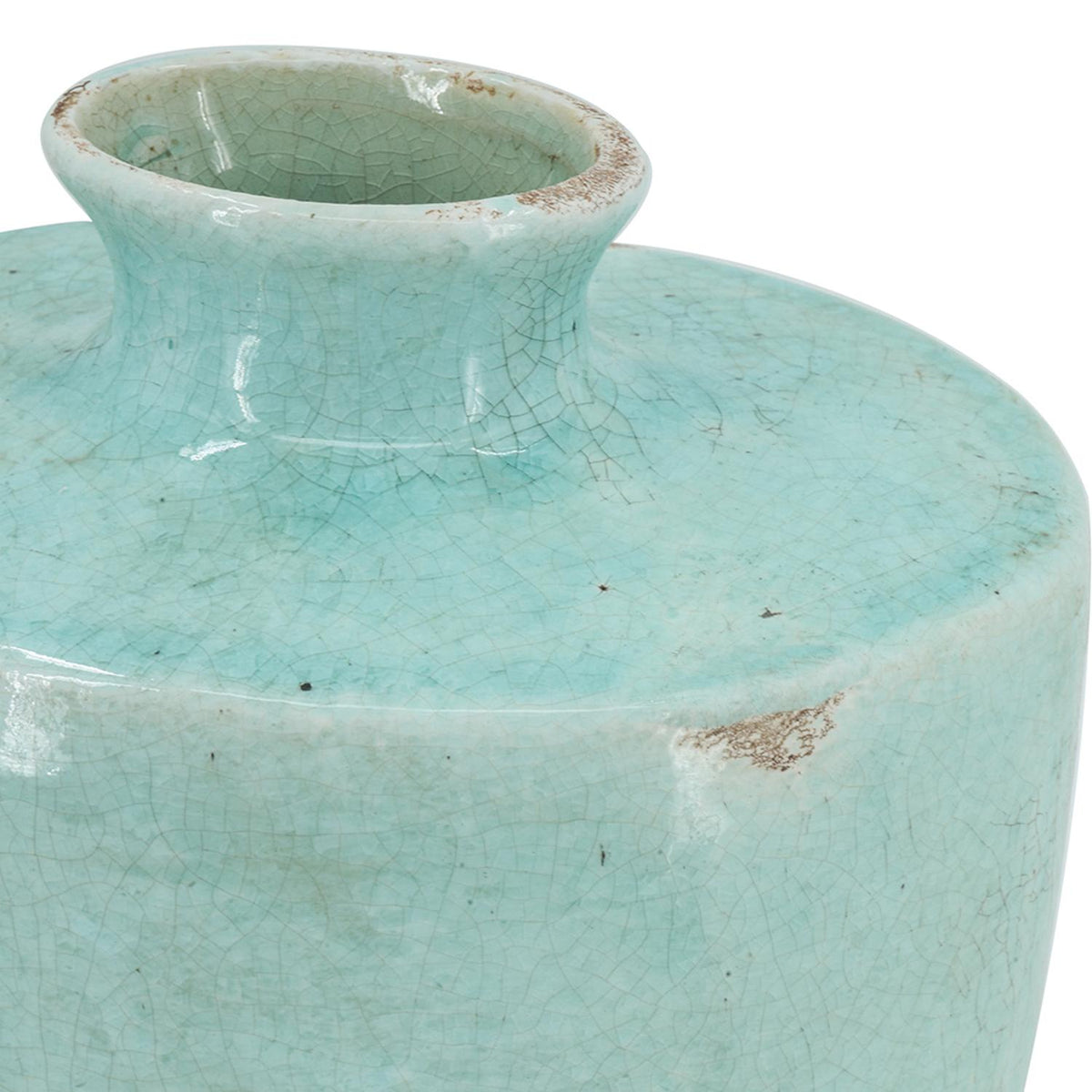REDONDO AQUA TERRACOTTA VASE - Varnish & Vibe