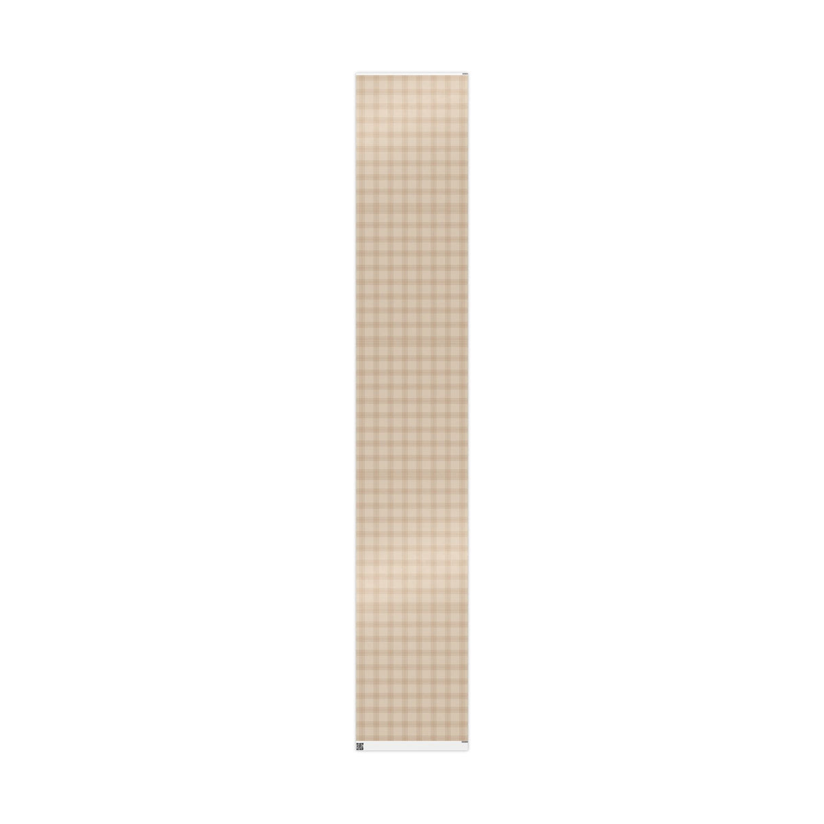 Neutral Plaid Wrapping Paper Roll – Beige Grid Gift Wrap for Weddings & Birthdays - Varnish & Vibe