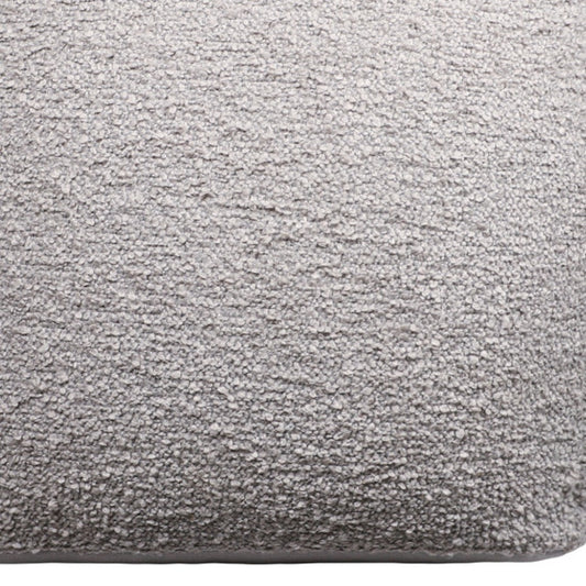 LAKEVIEW 18" GRAY OUTDOOR POUF OTTOMAN