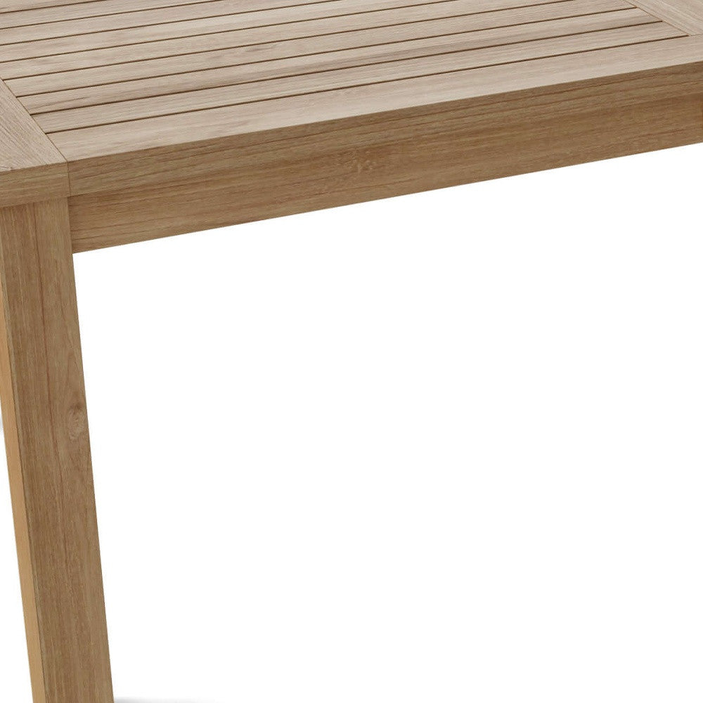 LAKEVIEW 47" SOLID WOOD OUTDOOR COFFEE TABLE - Varnish & Vibe