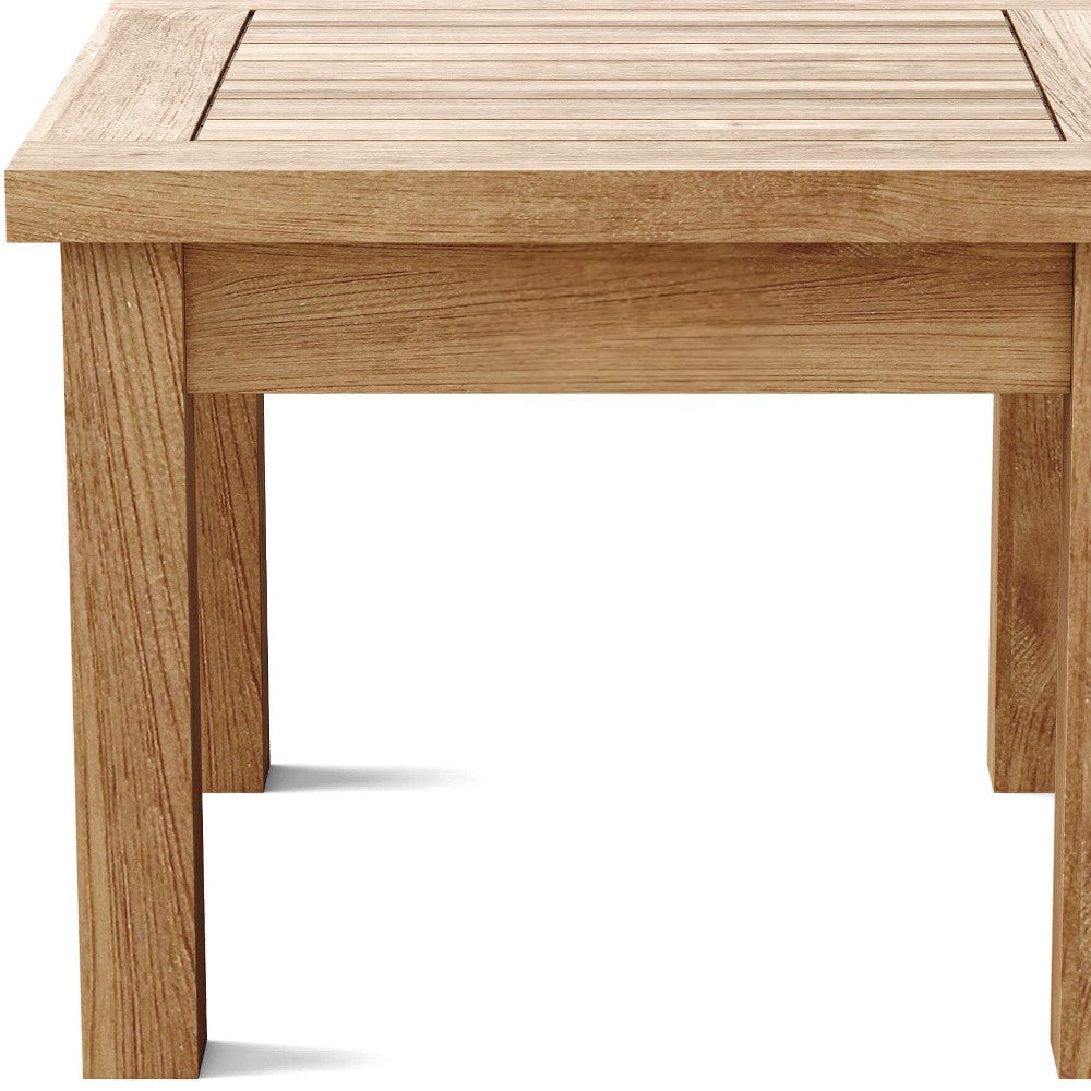 LAKEVIEW 20" SOLID WOOD OUTDOOR SIDE TABLE