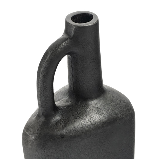 MALIBU 11" GRAY ALUMINUM JUG TABLE VASE - Varnish & Vibe