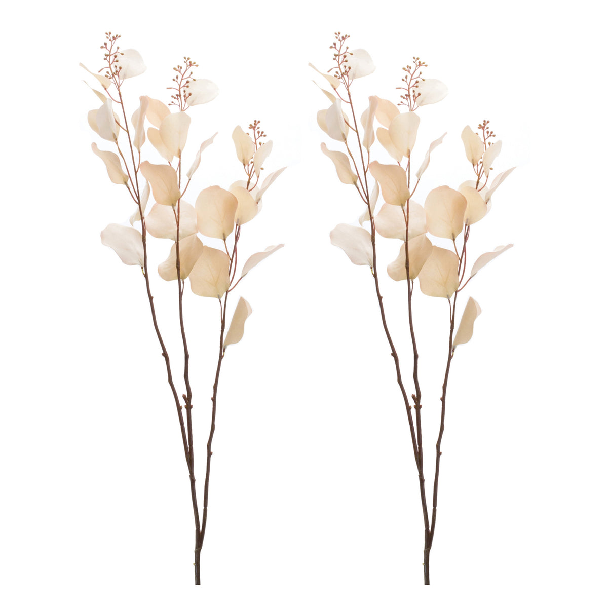 PALISADES SET OF TWO 3" BEIGE ARTIFICIAL - Varnish & Vibe