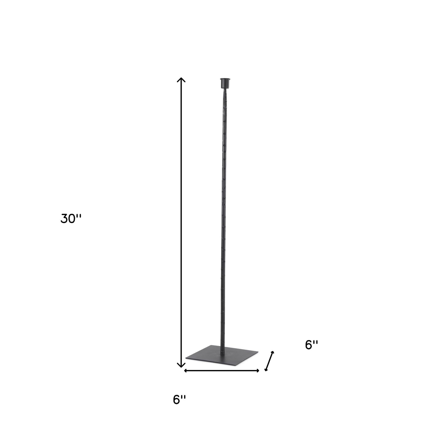 abstract metal tabletop taper candlestick, metal tabletop taper candlestick, tabletop taper candlestick, black abstract metal tabletop taper, abstract metal tabletop taper