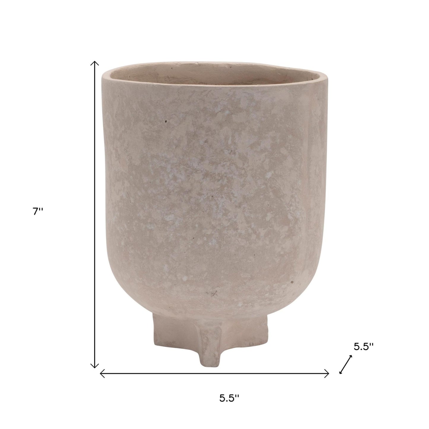 beige resin urn table vase, resin urn table vase, urn table vase, beige resin urn table, resin urn table