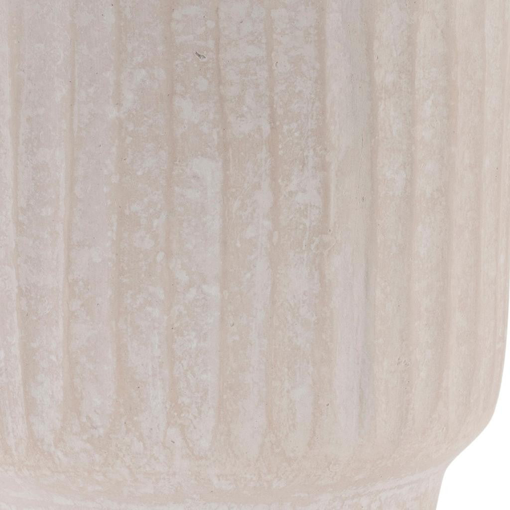beige resin urn table vase, resin urn table vase, urn table vase, beige resin urn table, resin urn table