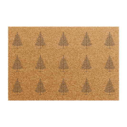 Christmas Trees Doormat - Varnish & Vibe