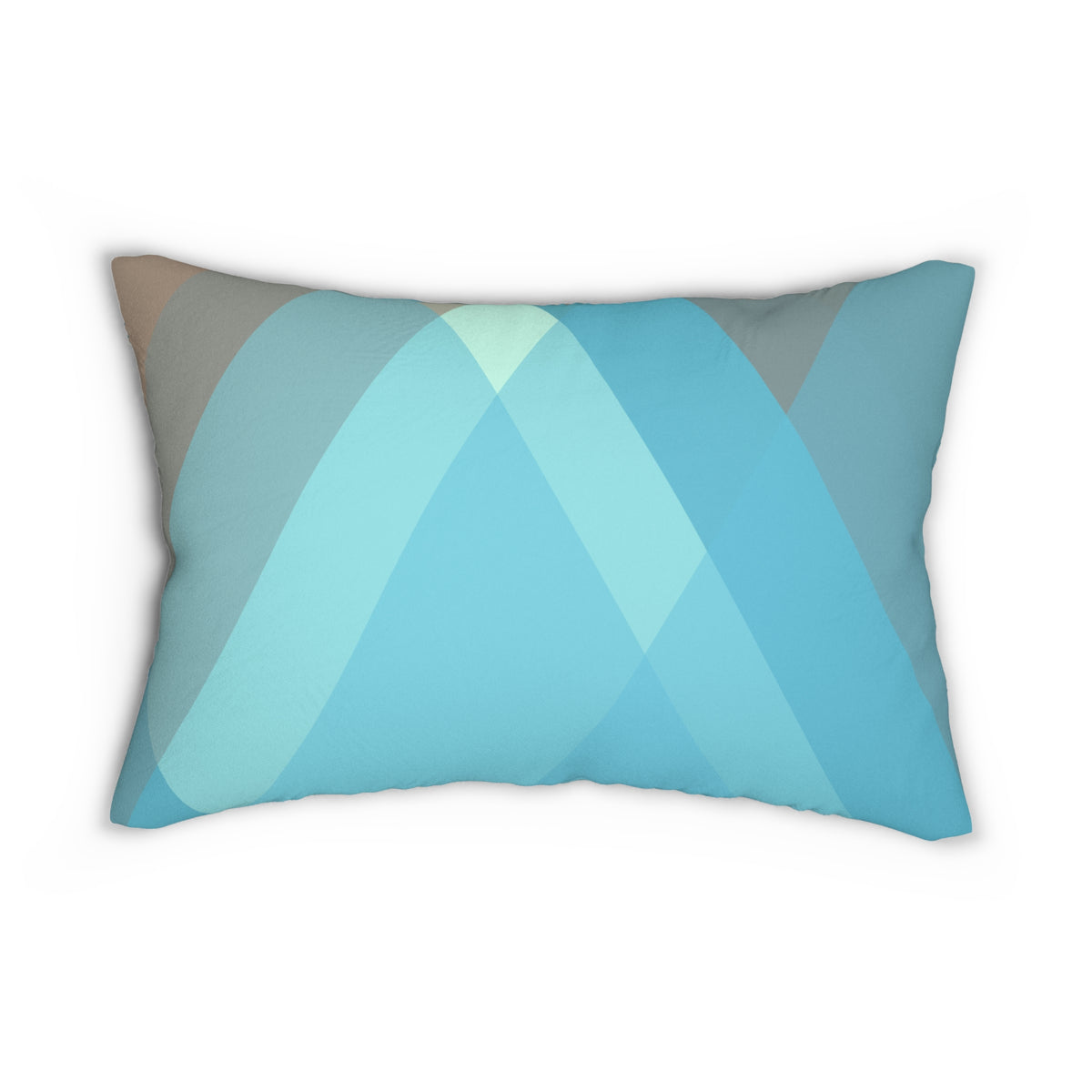 OCEAN ENERGY SPUN POLYESTER LUMBAR PILLOW - Varnish & Vibe