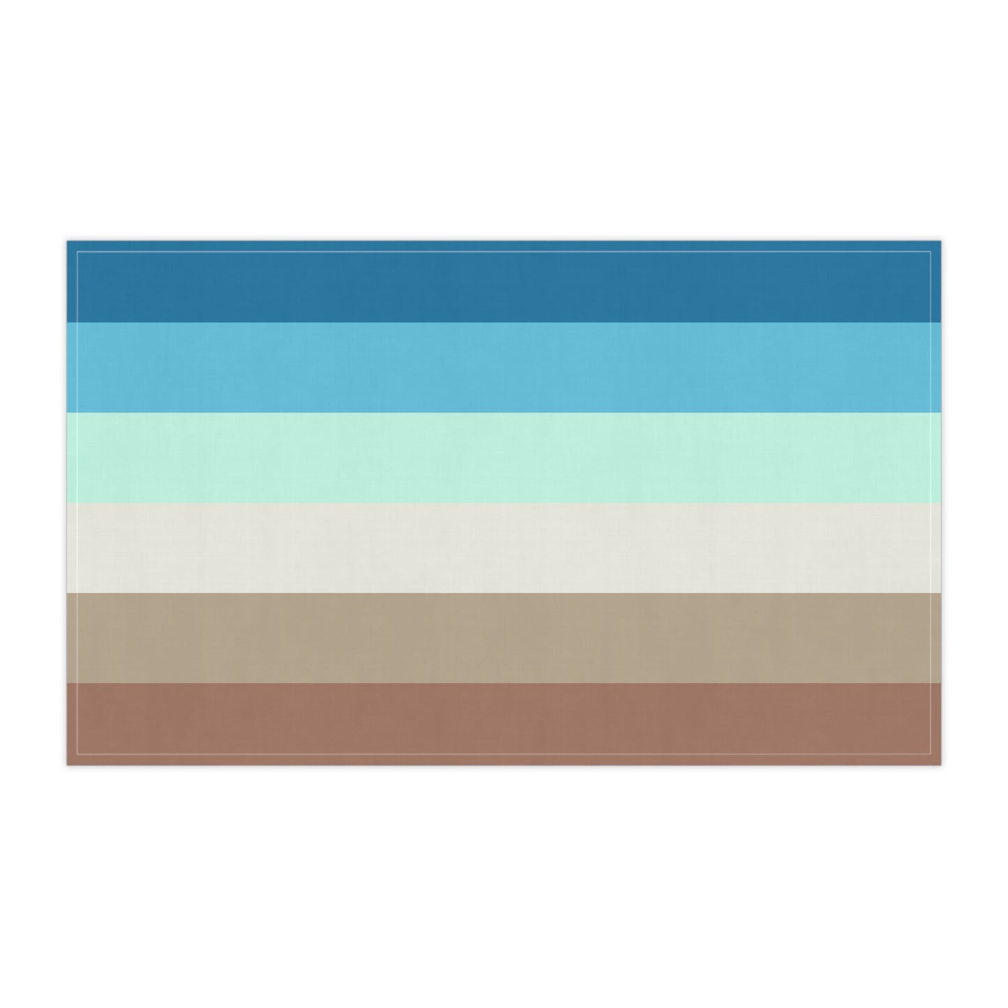 OCEAN STRIPED BREEZE COTTON TEA TOWEL
