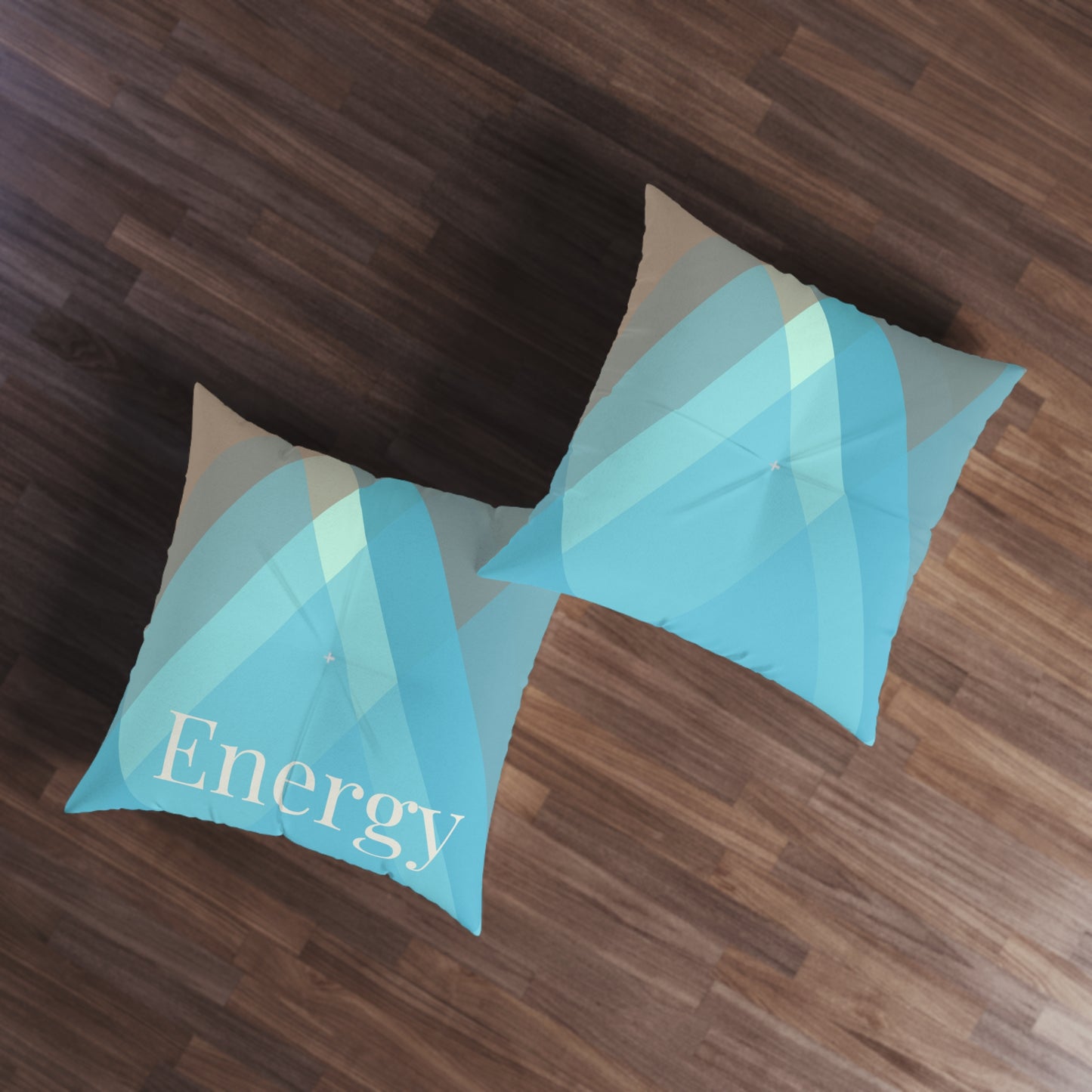 OCEAN ENERGY TUFTED FLOOR PILLOW