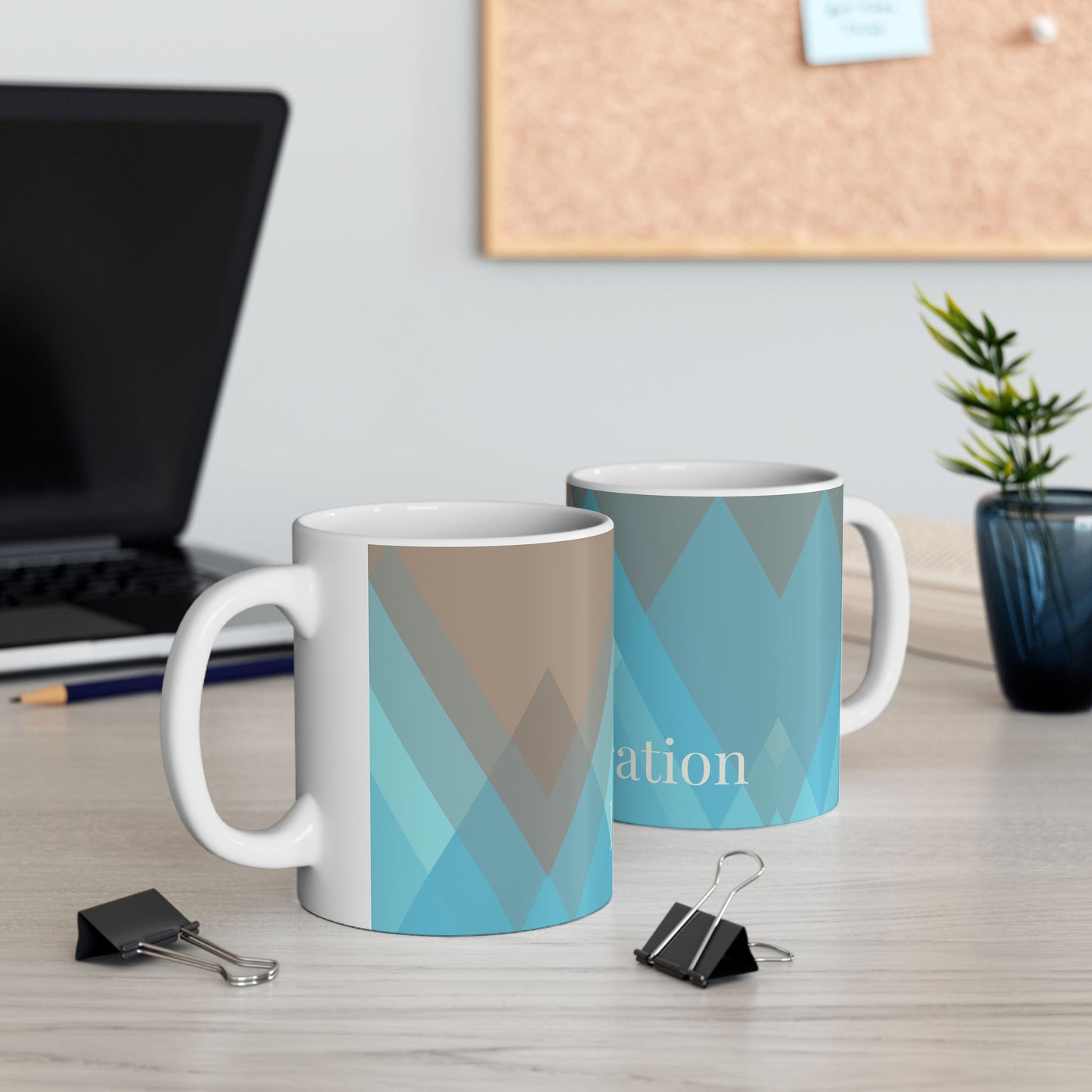 Inspiration Ceramic Coffee Mug - Motivational Design (11oz, 15oz)