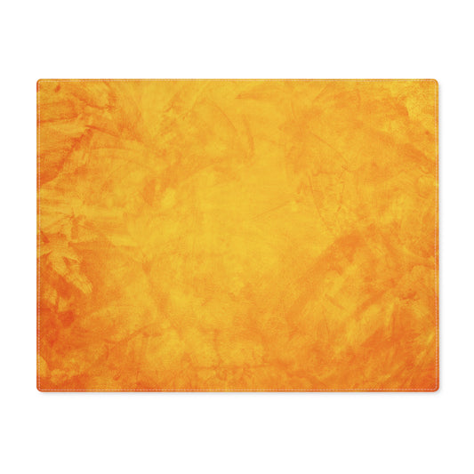 Amber Haze Abstract Fall Elegance Placemat