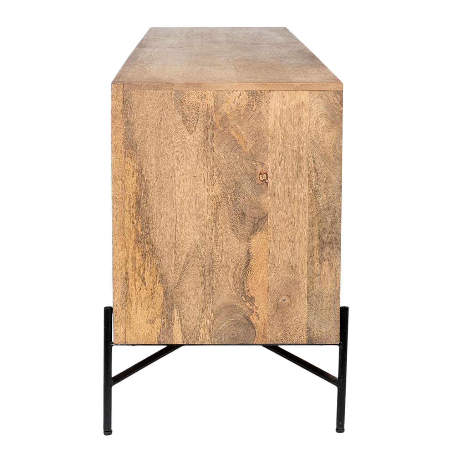 OCEAN 78" SOLID WOOD SIDEBOARD CONSOLE