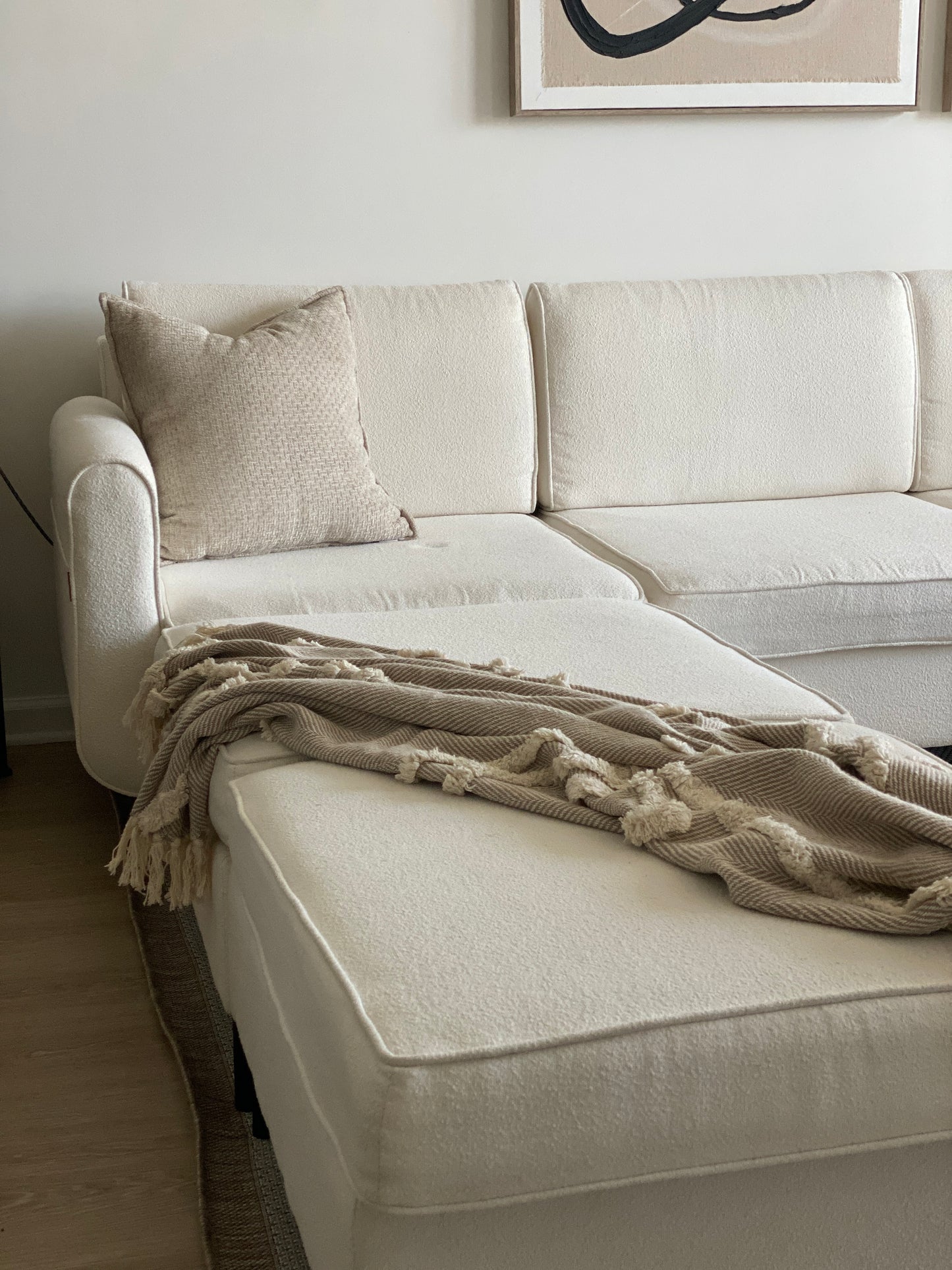 Hermosa Herringbone Throw Blanket