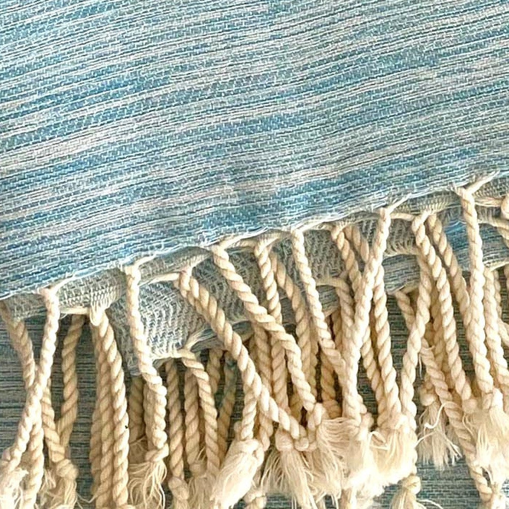 OCEAN TURQUOISE THROW BLANKET