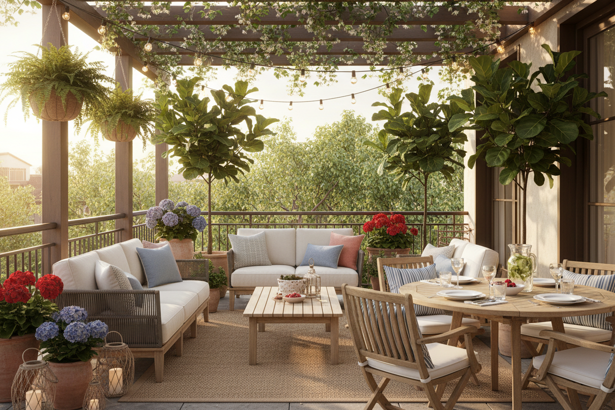 Outdoor Flow: Preparing Terraces and Balconies for Summer Living
