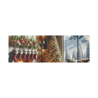 Christmas Matte Canvas, Stretched, 0.75"