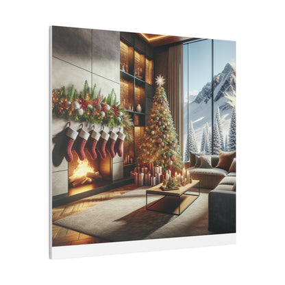 Christmas Matte Canvas, Stretched, 0.75"