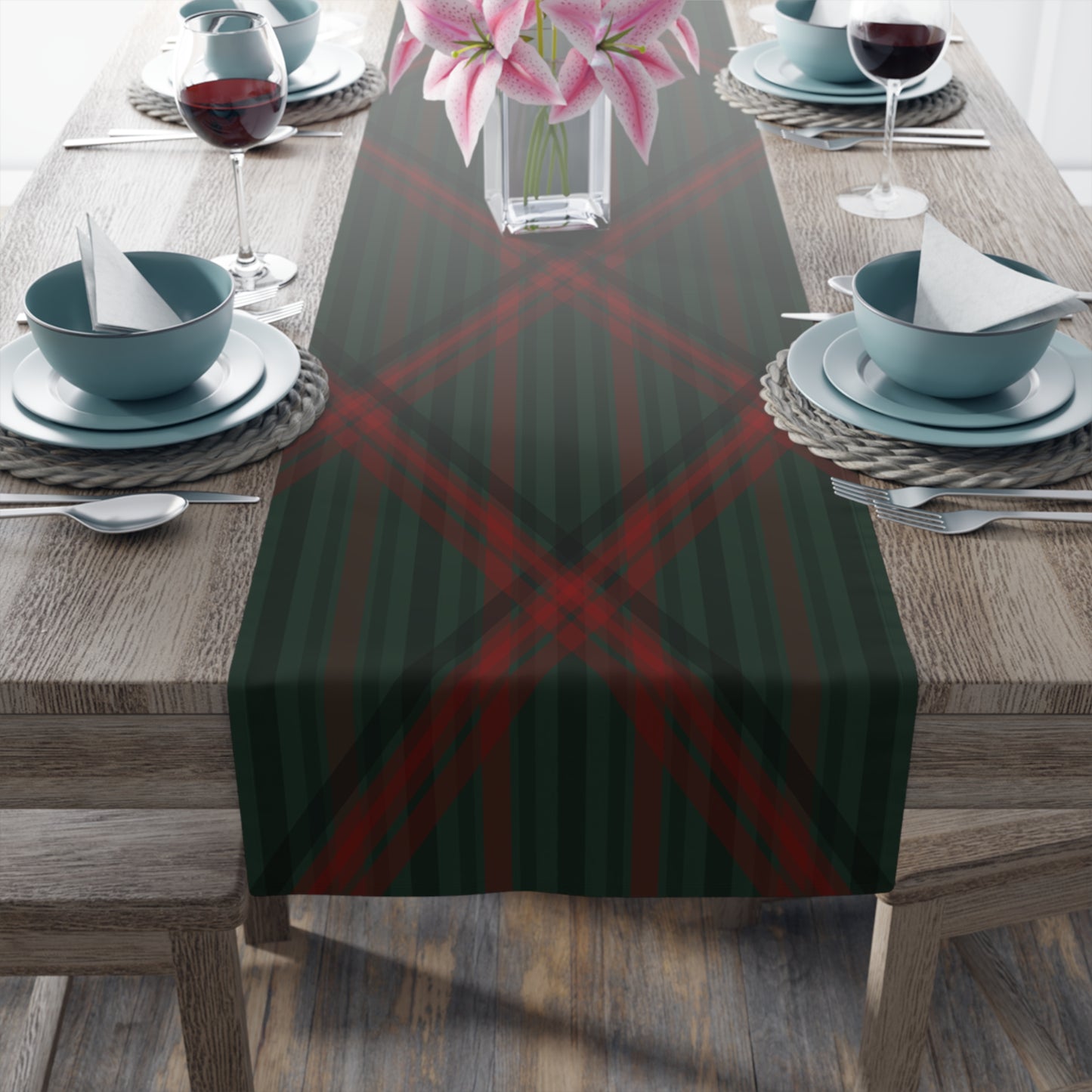 Geometric Kwanzaa Table Runner - Varnish & Vibe