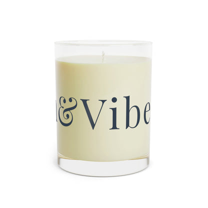 Scented Candle - Full Glass, 11oz - Varnish & Vibe