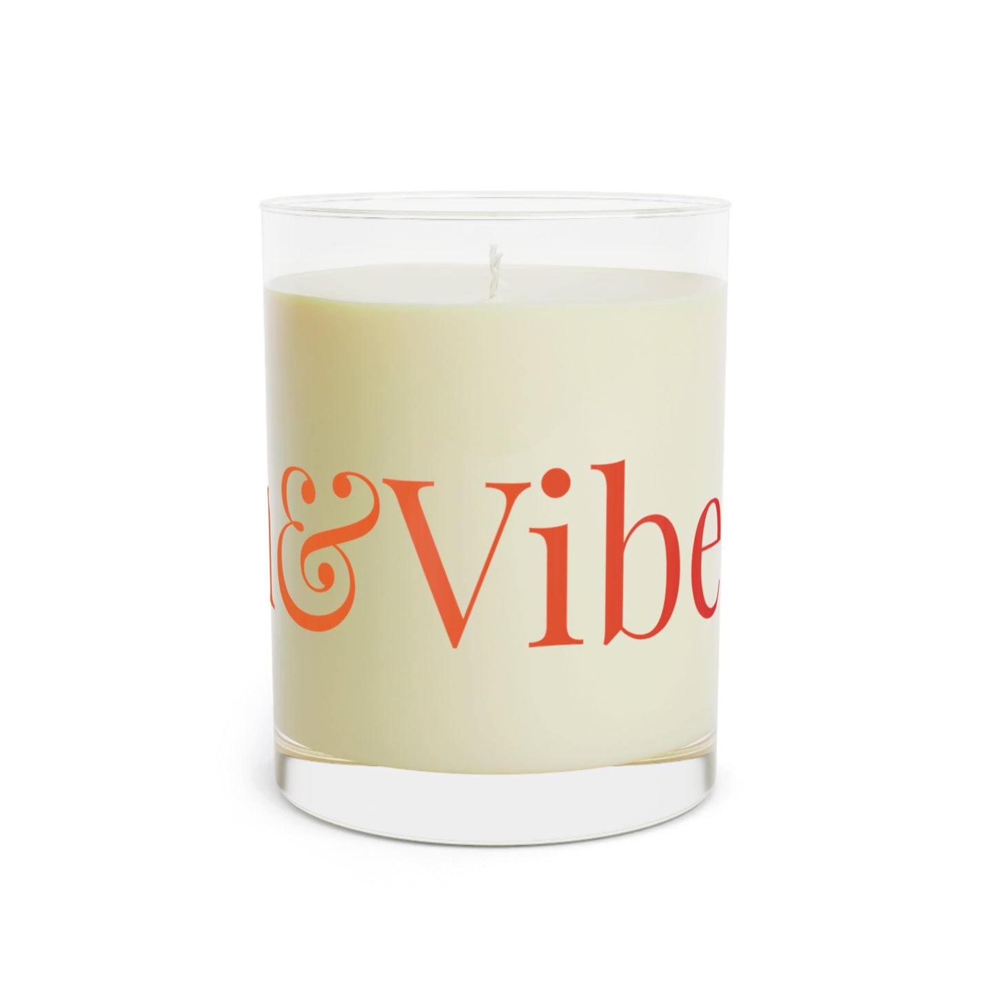 Scented Candle - Full Glass, 11oz - Varnish & Vibe