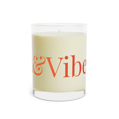 Scented Candle - Full Glass, 11oz - Varnish & Vibe