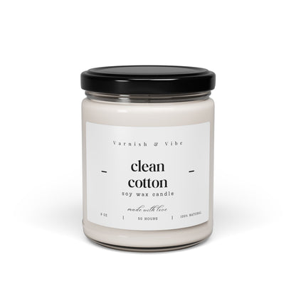 Varnish & Vibe Vegan Natural Soy Candle, 9oz