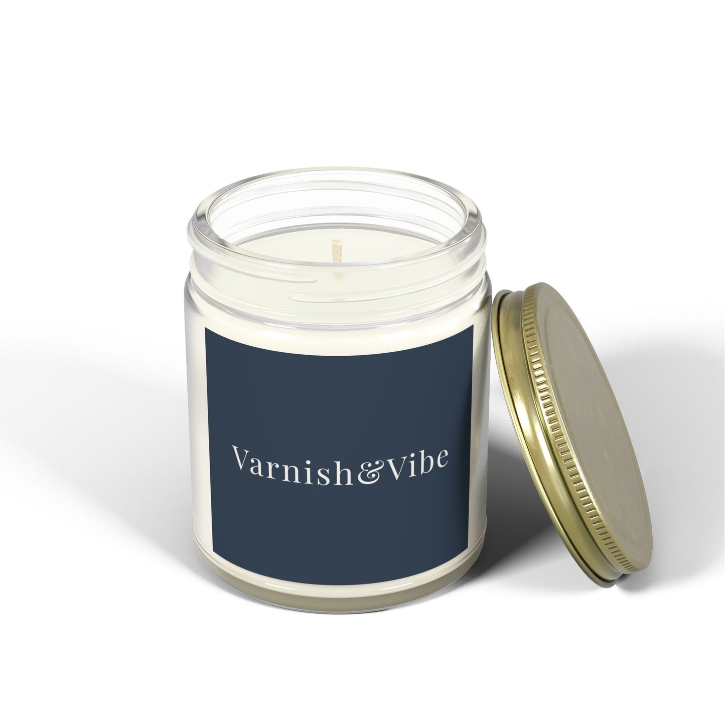 VARNISH & VIBE 4oz/9oz COCONUT APRICOT WAX SCENTED CANDLE