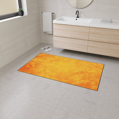 Amber Haze Abstract Fall Elegance Rug