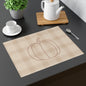 Pumpkin on Plaid Fall Placemat