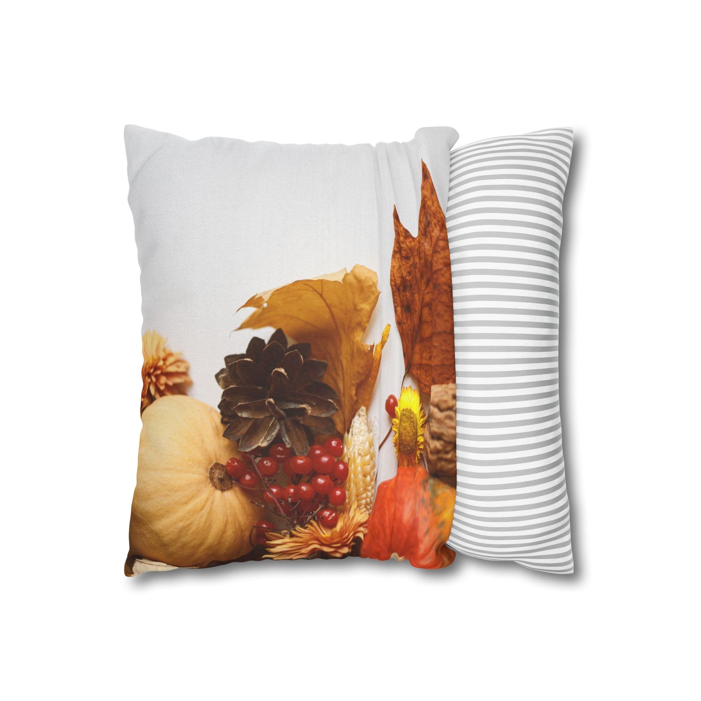 Maple and Pumpkin Fall Harvest Pillowcase