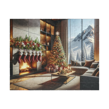 Christmas Puzzle (110-piece) - Varnish & Vibe