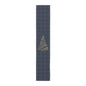 Blue Tartan Christmas Tree Table Runner (Cotton, Poly) - Varnish & Vibe