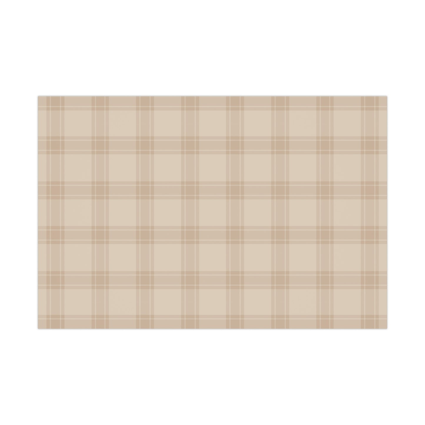 Classic Plaid Fall Eco-Friendly Gift Wrap Paper