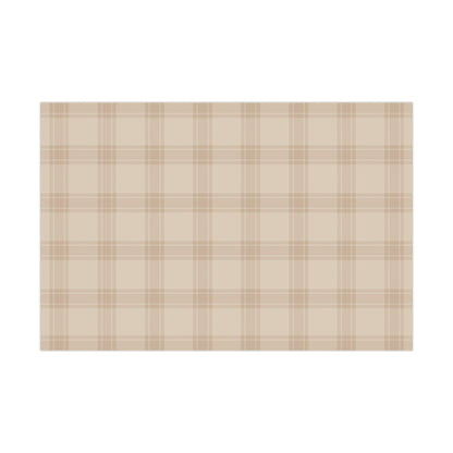 Classic Plaid Fall Eco-Friendly Gift Wrap Paper