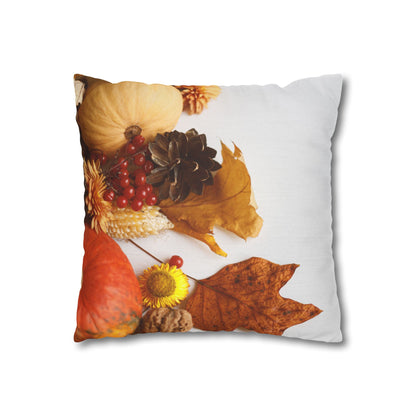 Maple and Pumpkin Fall Harvest Pillowcase