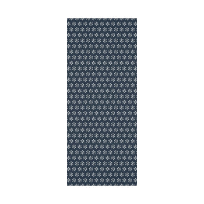 Blue Snowflakes Gift Wrapping Papers - Varnish & Vibe