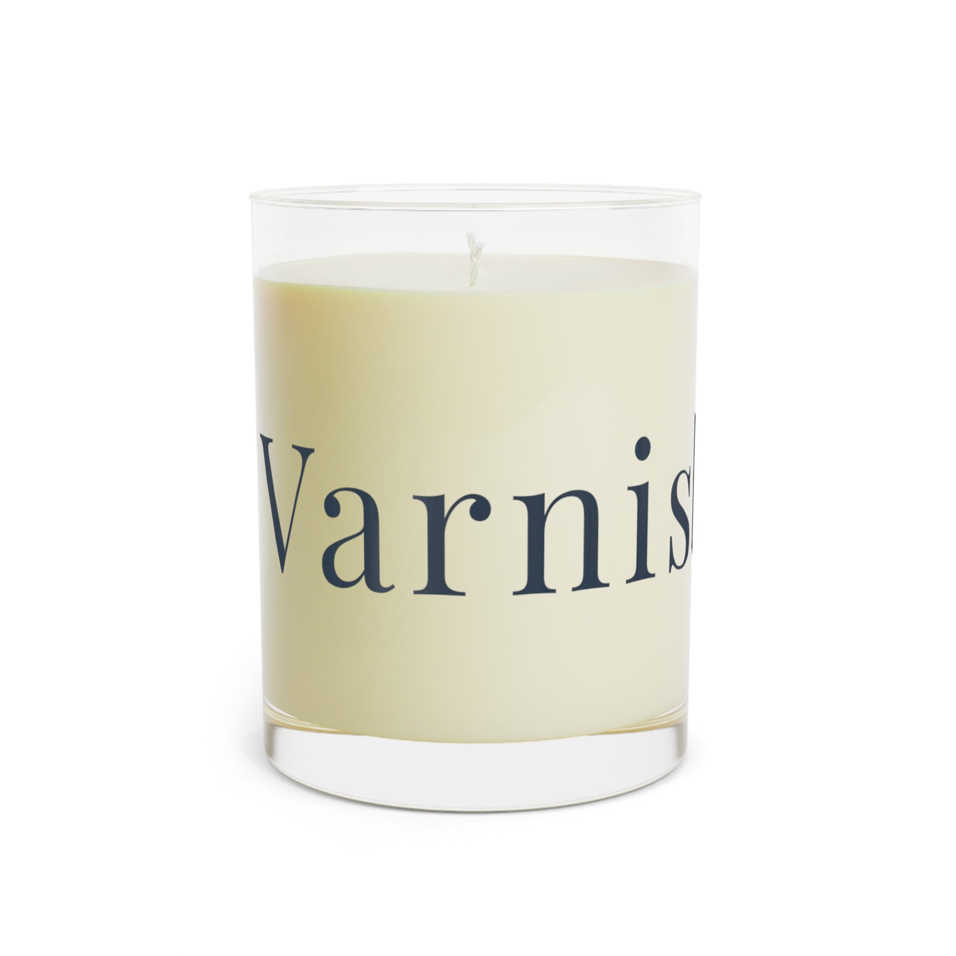 Scented Candle - Full Glass, 11oz - Varnish & Vibe