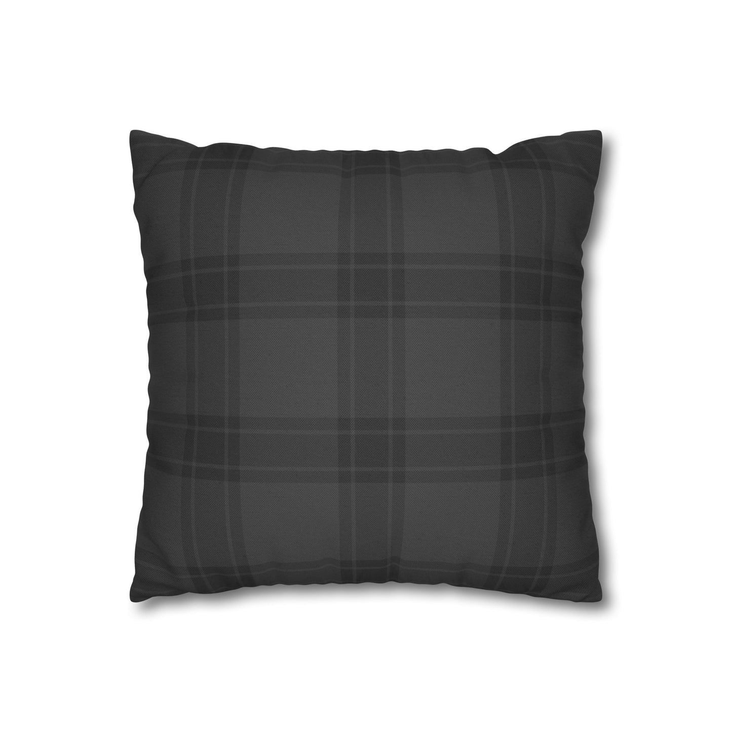 Pumpkin on Plaid Halloween Edition Autumn Pillowcase