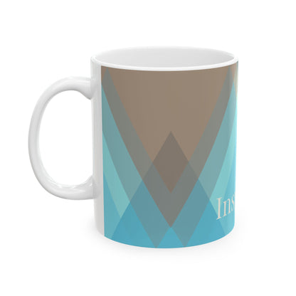 Inspiration Ceramic Coffee Mug - Motivational Design (11oz, 15oz)