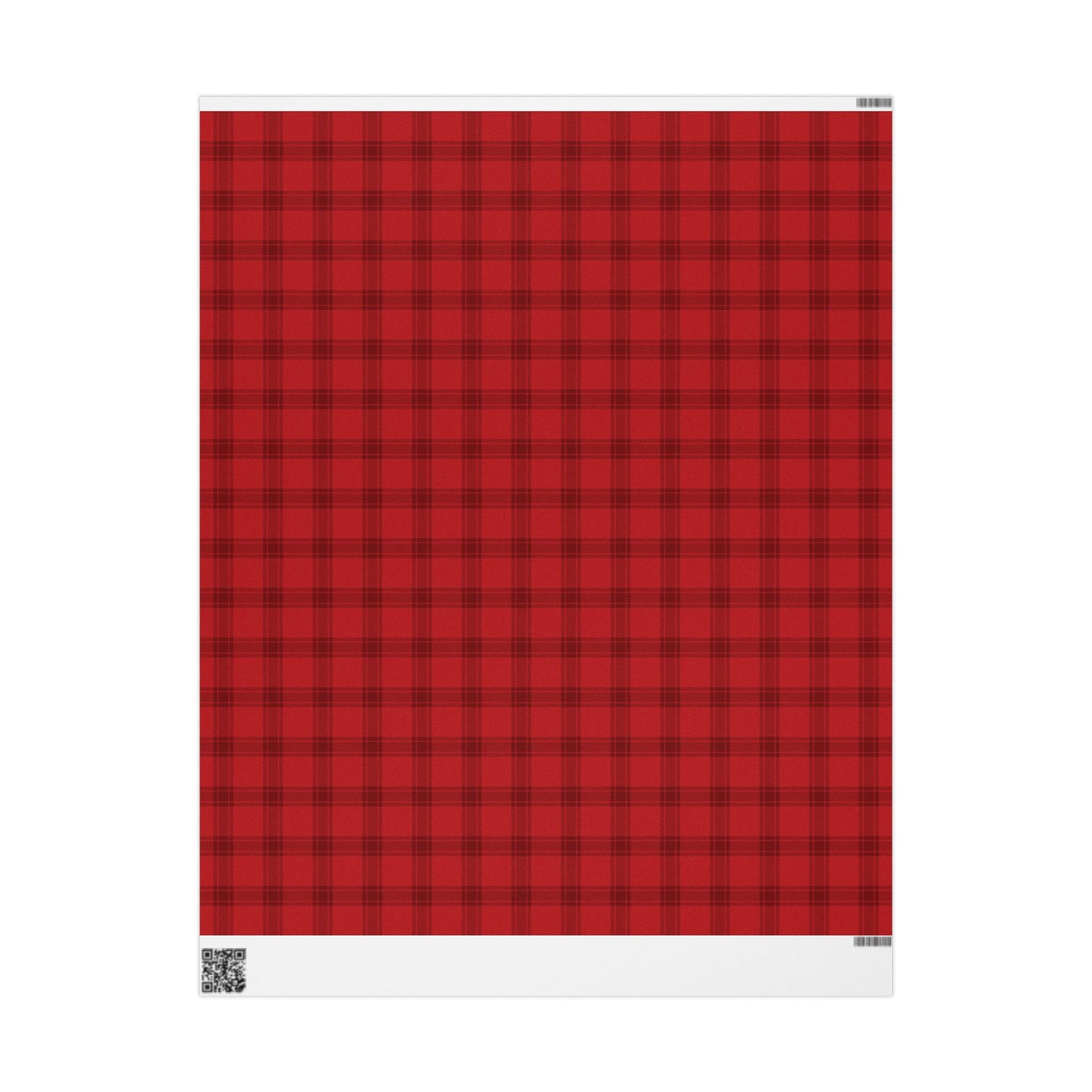 Red Tartan Wrapping Papers - Varnish & Vibe