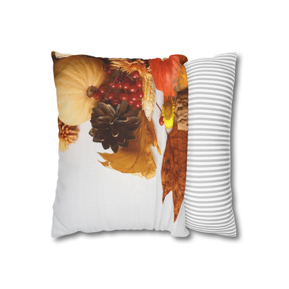 Maple and Pumpkin Fall Harvest Pillowcase